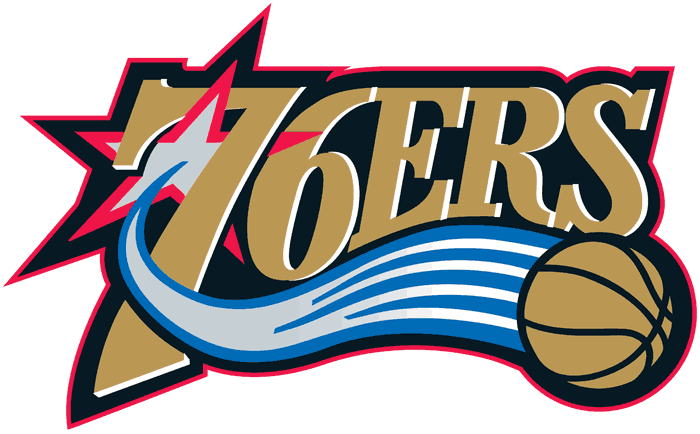 Philadelphia 76ers 1997-2009 Primary Logo iron on transfers for T-shirts